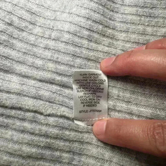 Love Ellie Open Cardigan Double Pockets Gray NWT Women Size Medium - Picture 5 of 6